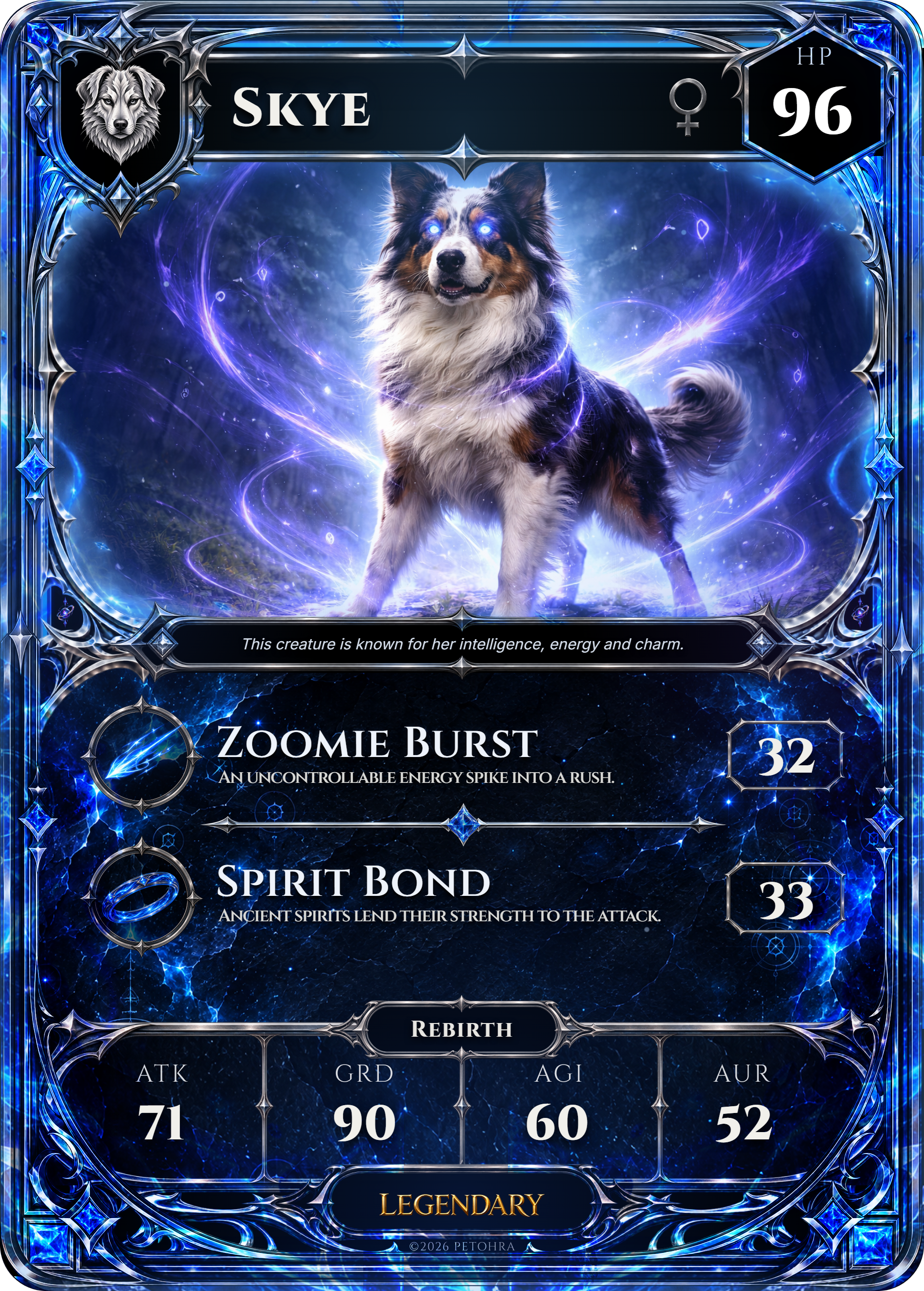 Petohra hero card three